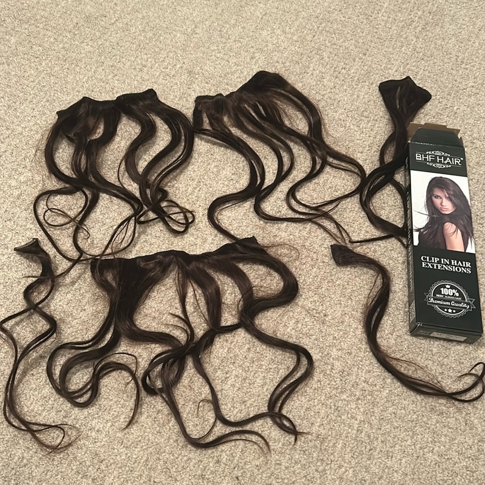 BHF hair clip in extensions 14 inches
